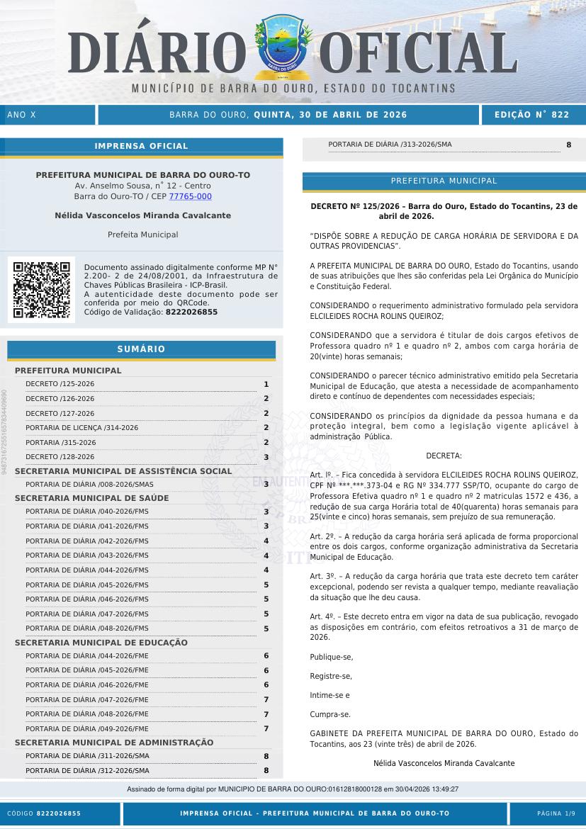 Capa da edição
