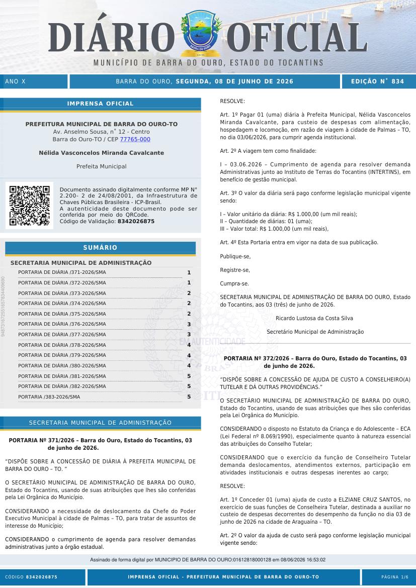 Capa da edição