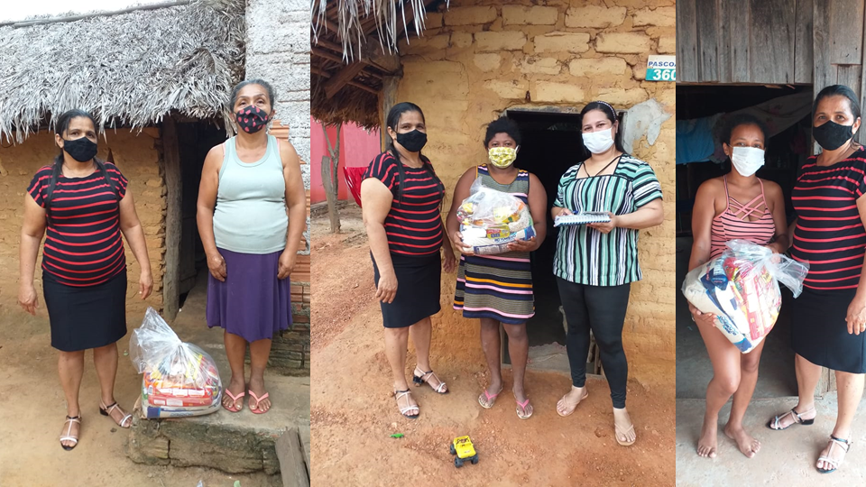 Prefeitura de Barra do Ouro entrega cestas básicas para famílias em vulnerabilidade social neste momento de pandemia