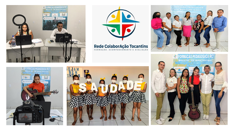 Professores da rede Municipal de Ensino recebem capacitação sobre Educação em tempos de pandemia, por meio da Rede ColaborAção