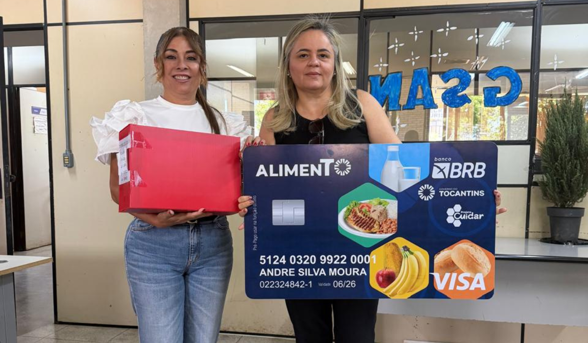 Barra do Ouro é contemplada no programa AlimenTO, do Governo do Estado, e recebe 41cartões alimentação