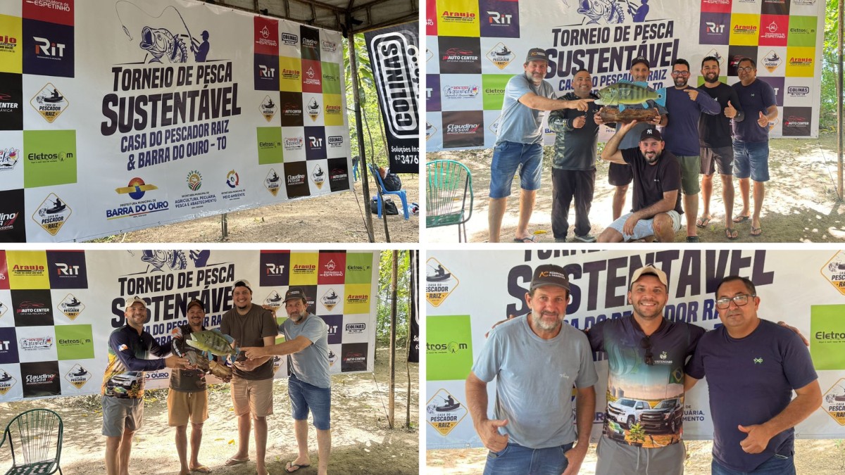 Prefeitura de Barra do Ouro é parceira do Torneio de Pesca Sustentável e evento demonstra potencial do Município para a prática esportiva